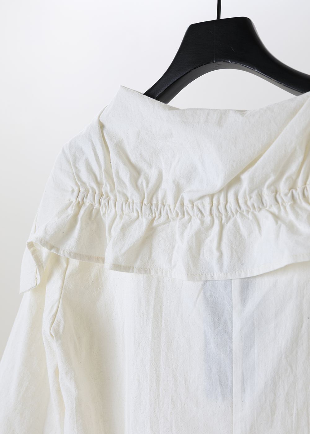 |棉結光影| 伊莉莎白翻領五分袖襯衫