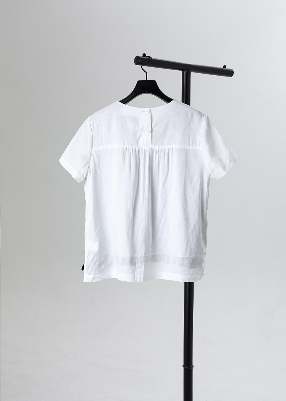 光隙雙層下擺設計上衣