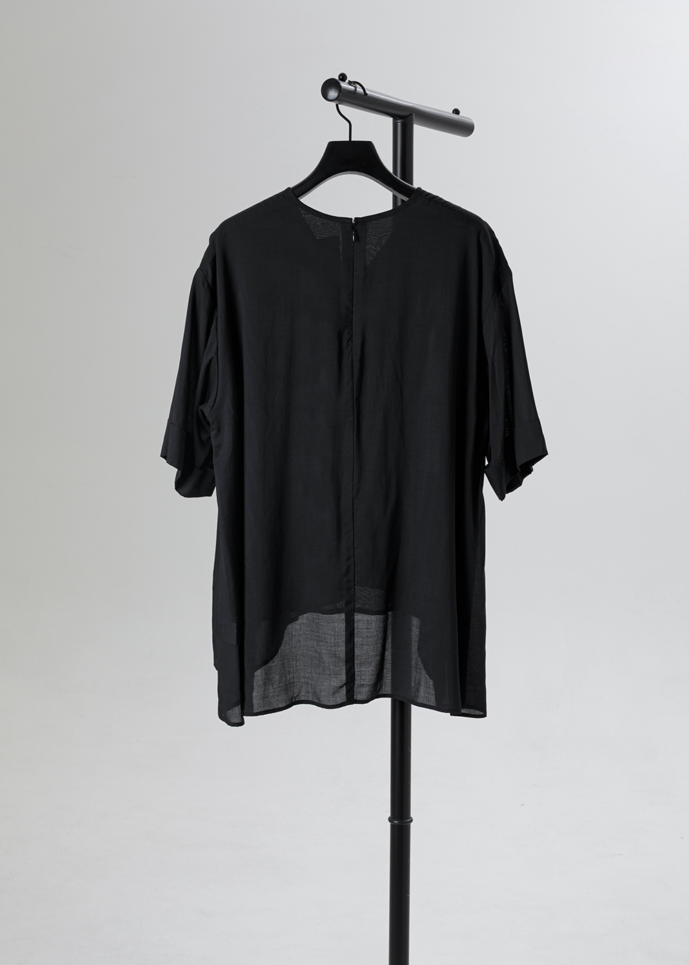 雲影不規則拼接層次上衣