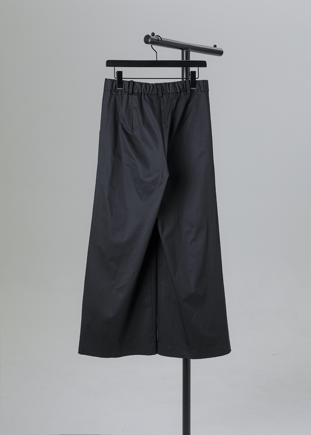 不對稱交疊門襟長褲