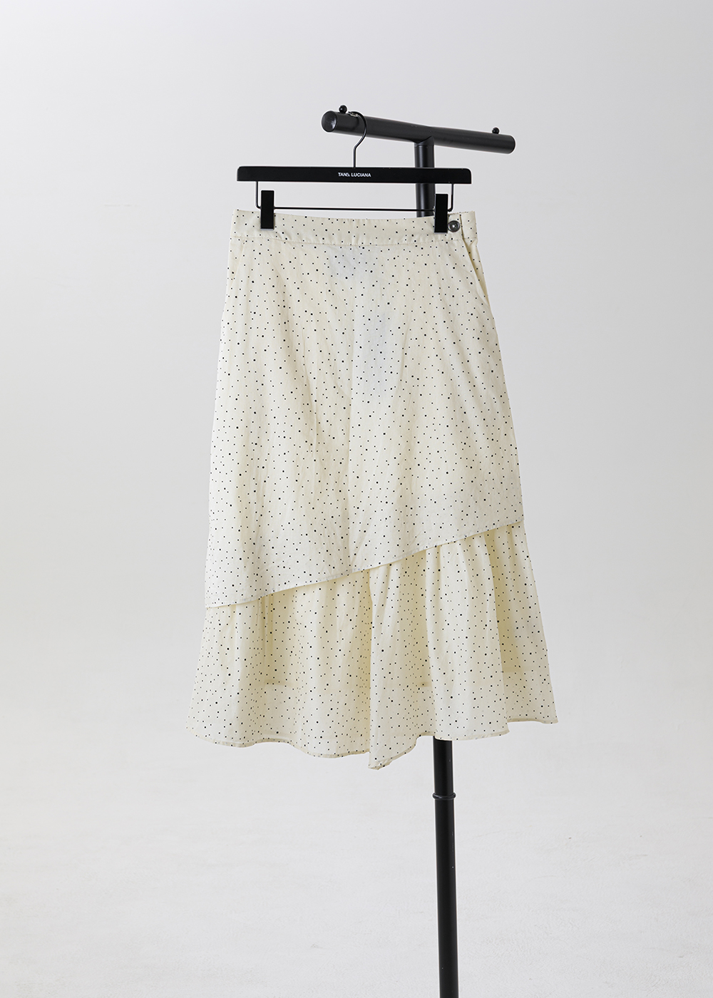  |微粒光影|不對稱疊片長裙