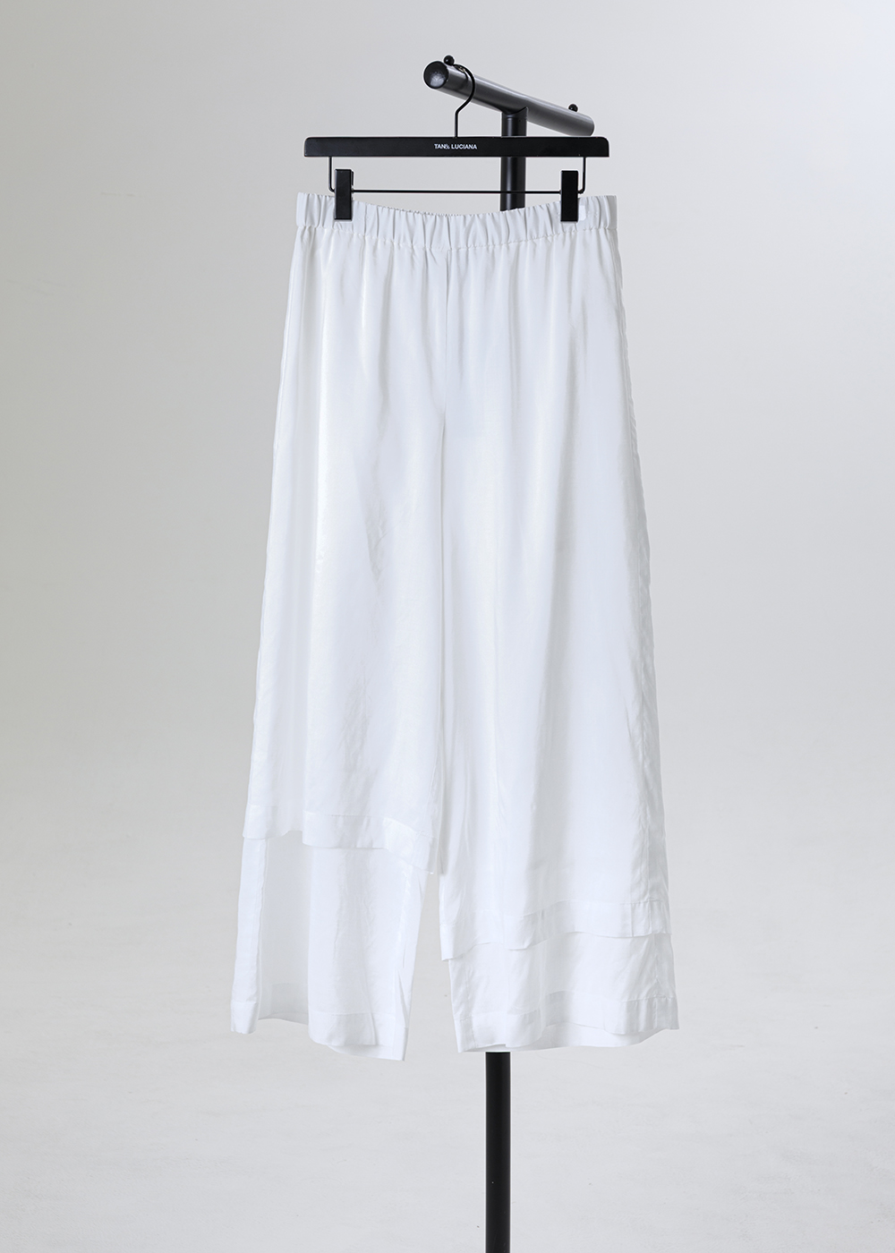 浮光掠影雙層不對稱長褲