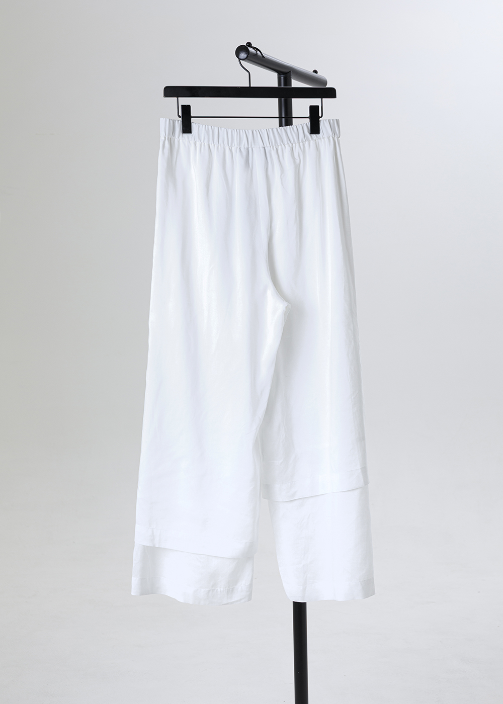 浮光掠影雙層不對稱長褲