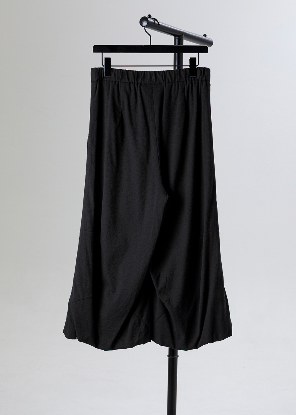 靜序流線高腰寬擺寬褲