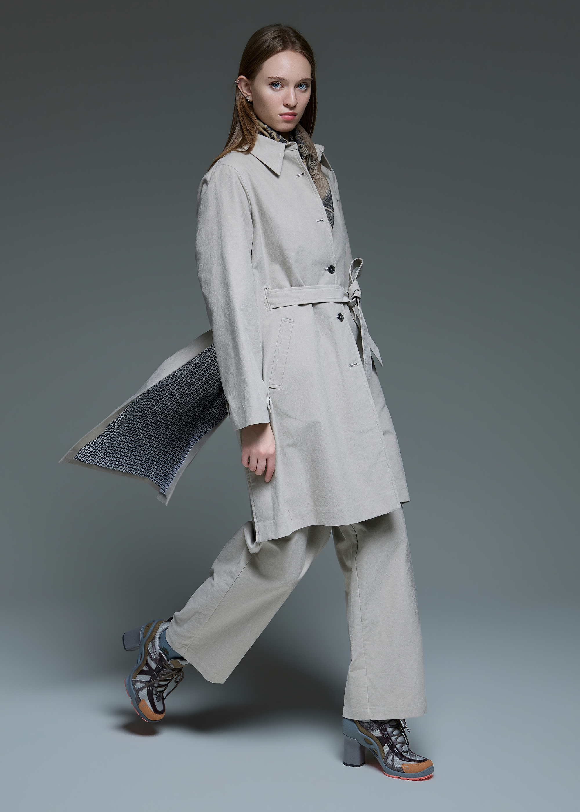 Long Trench Coat