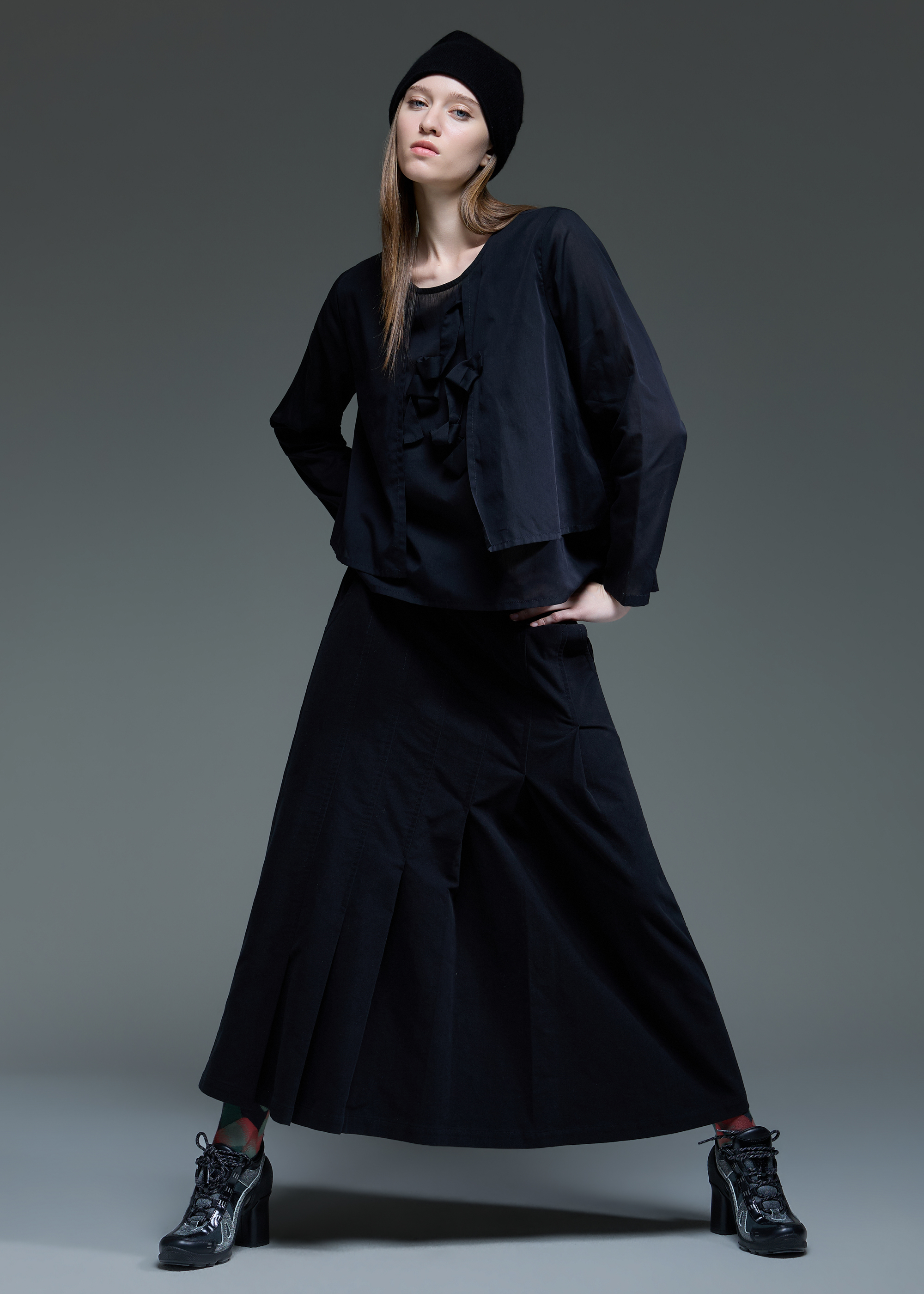 A-	line skirt