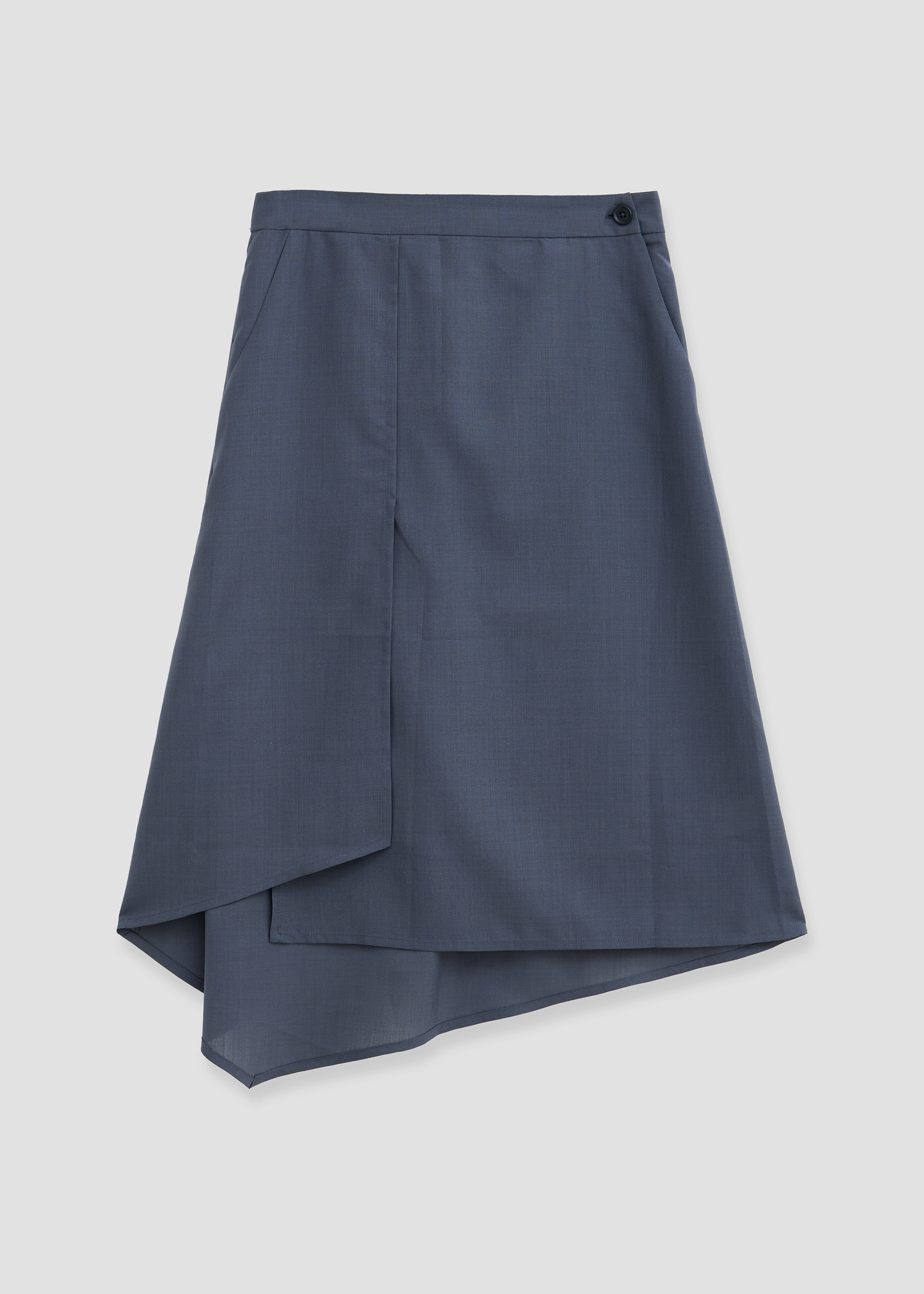 Wool Midi Skirt