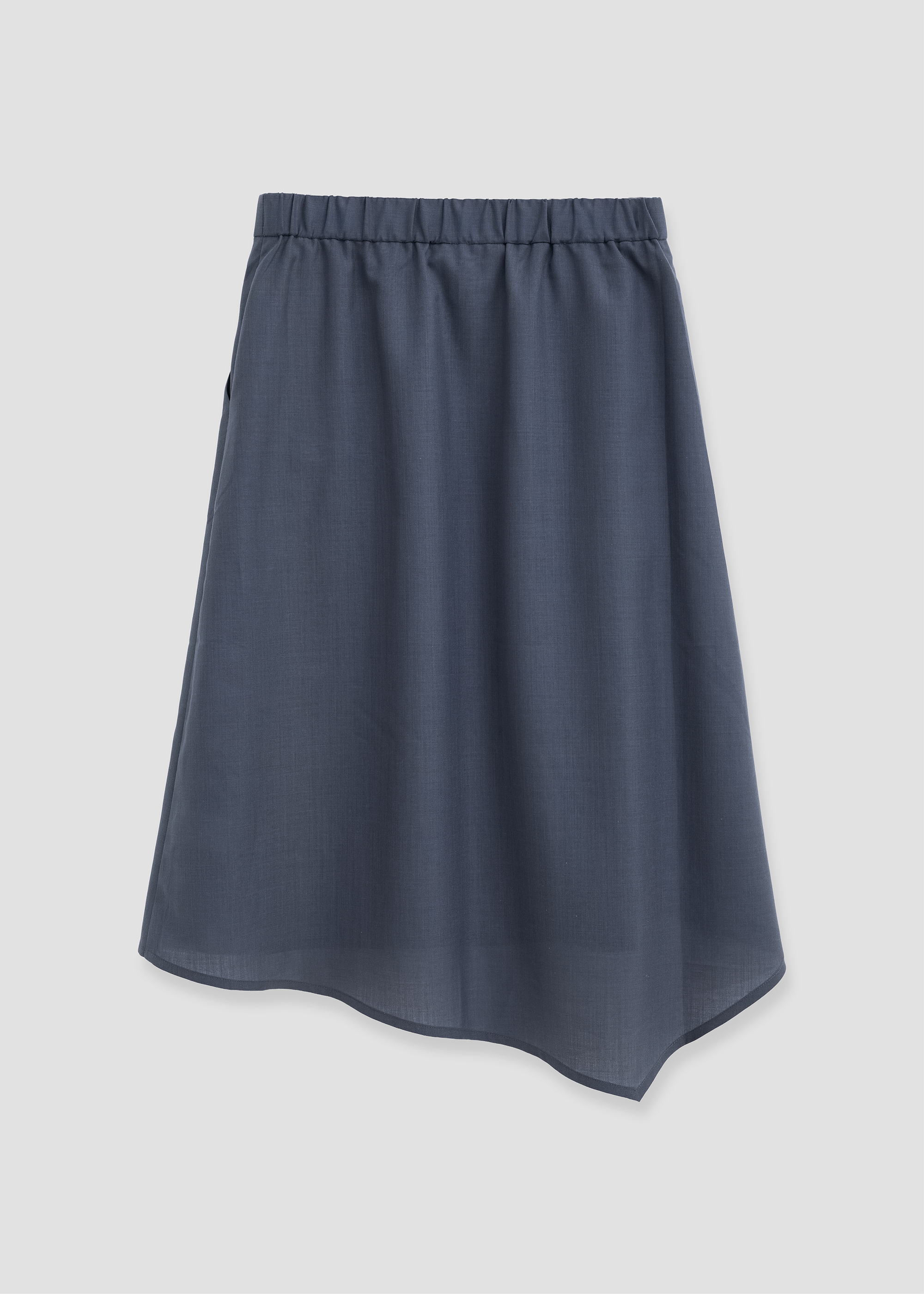 Wool Midi Skirt