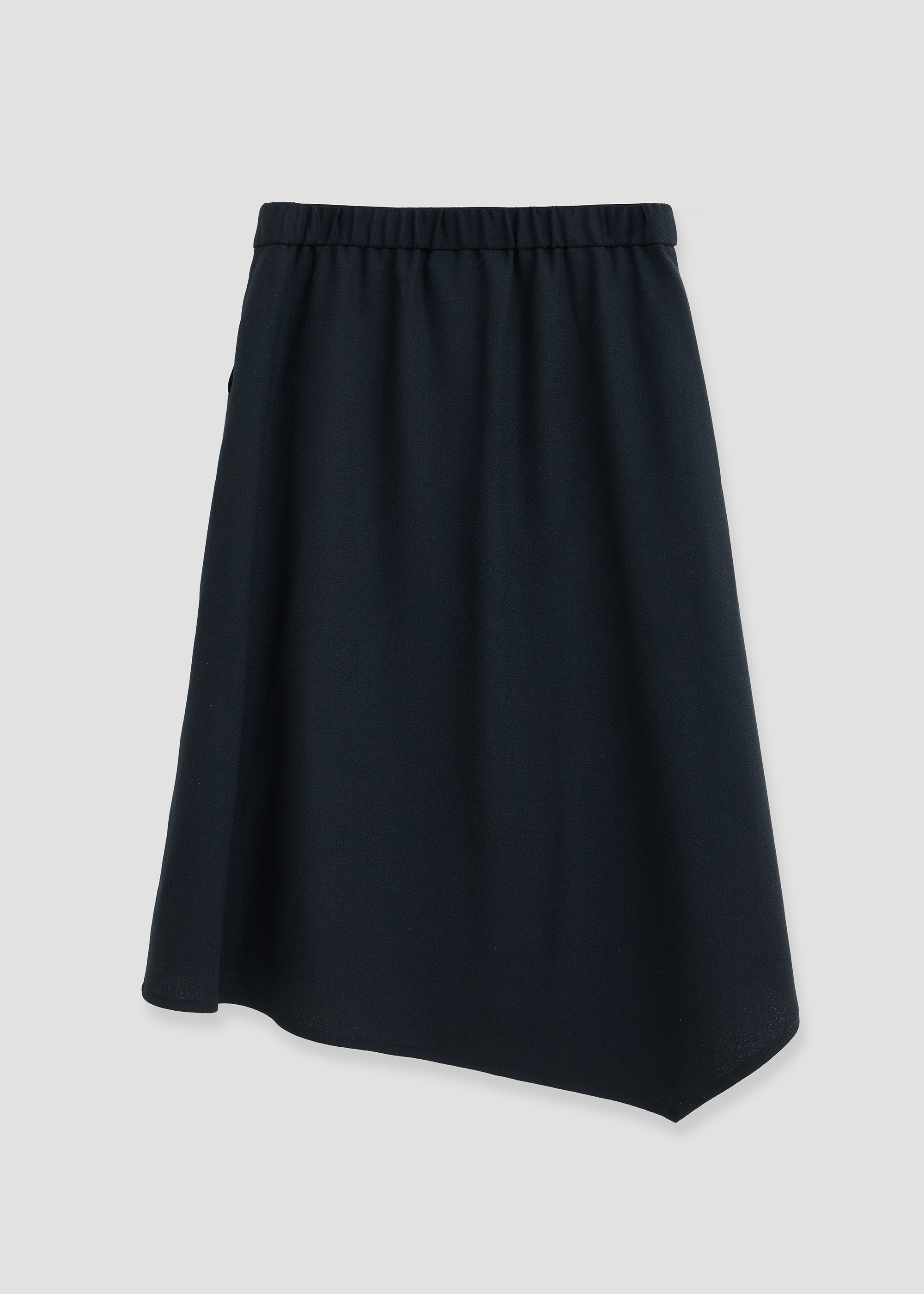 Wool Midi Skirt