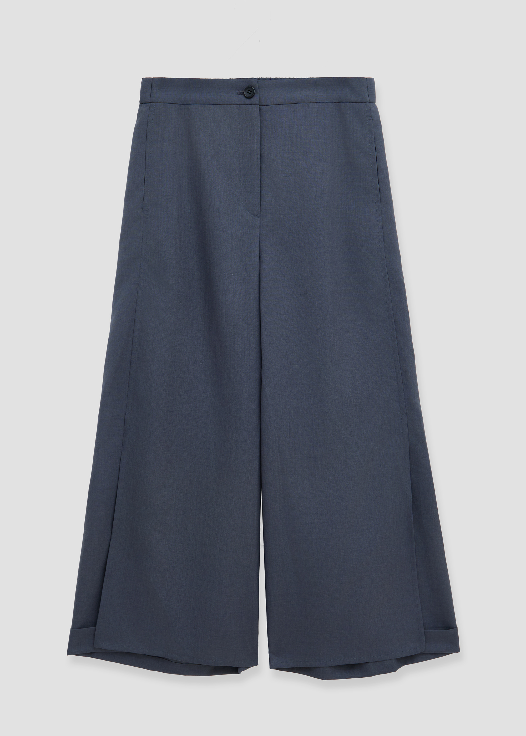 Wool Wide-leg Pants