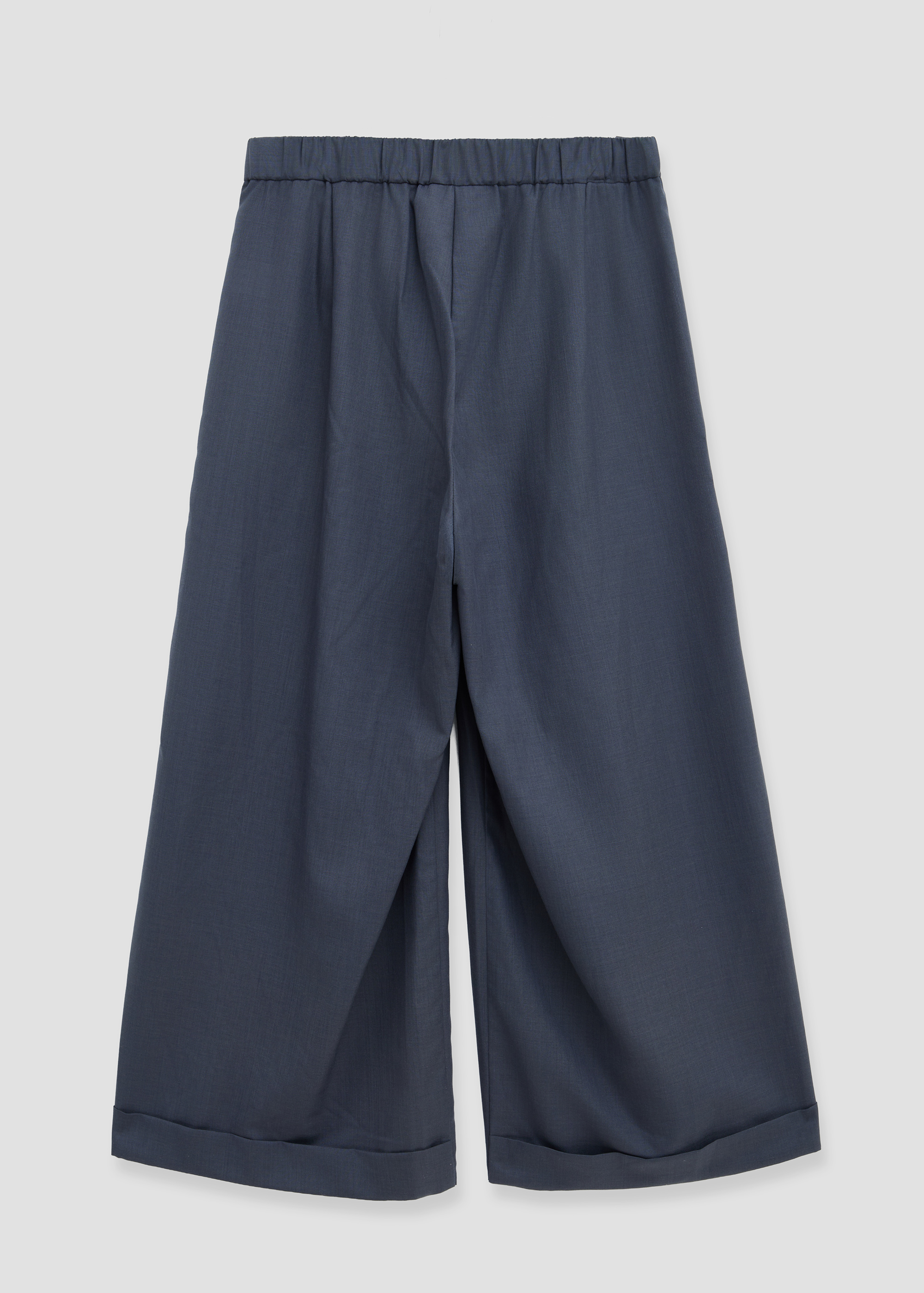 Wool Wide-leg Pants