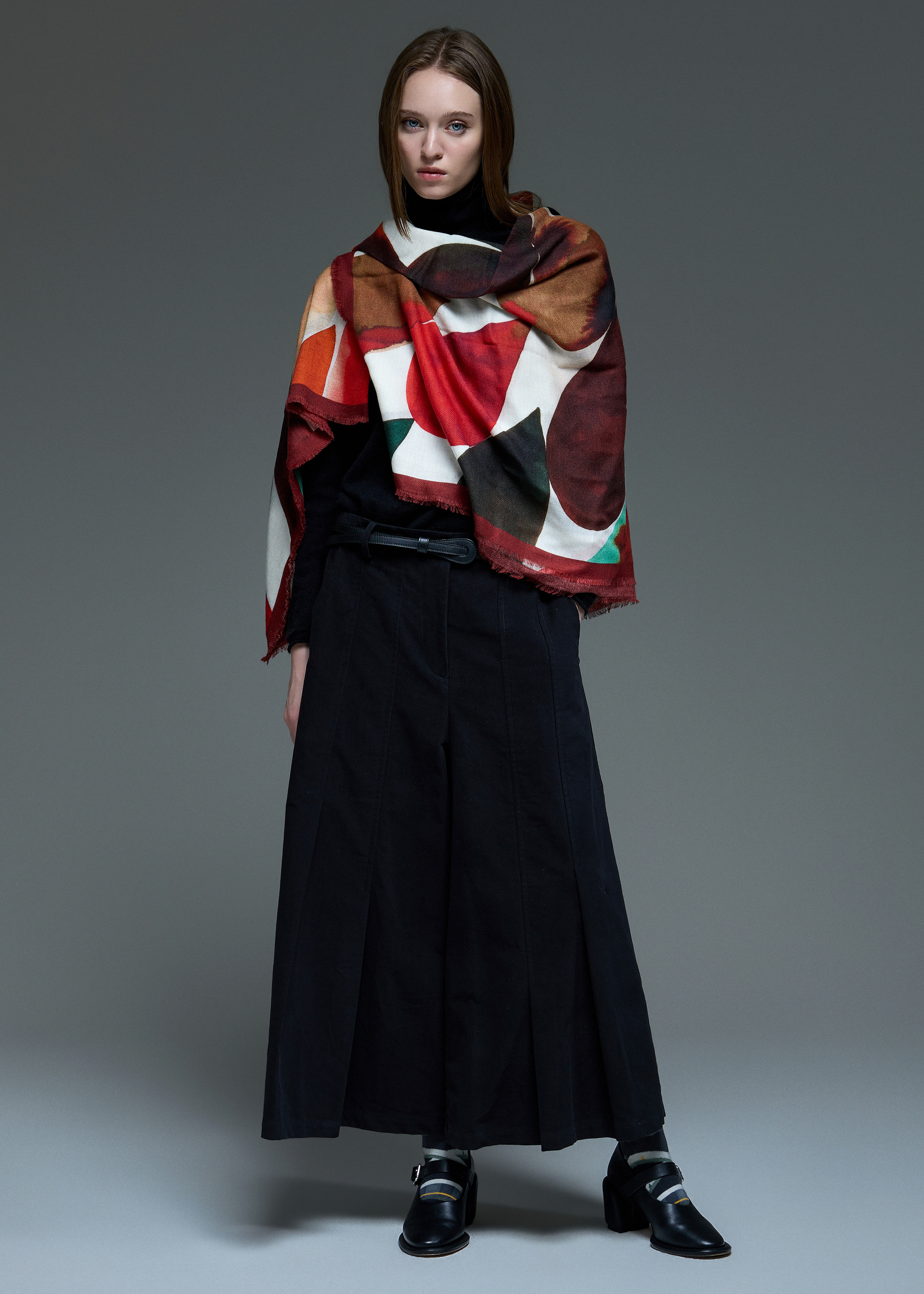  Wool Oversized Scarf