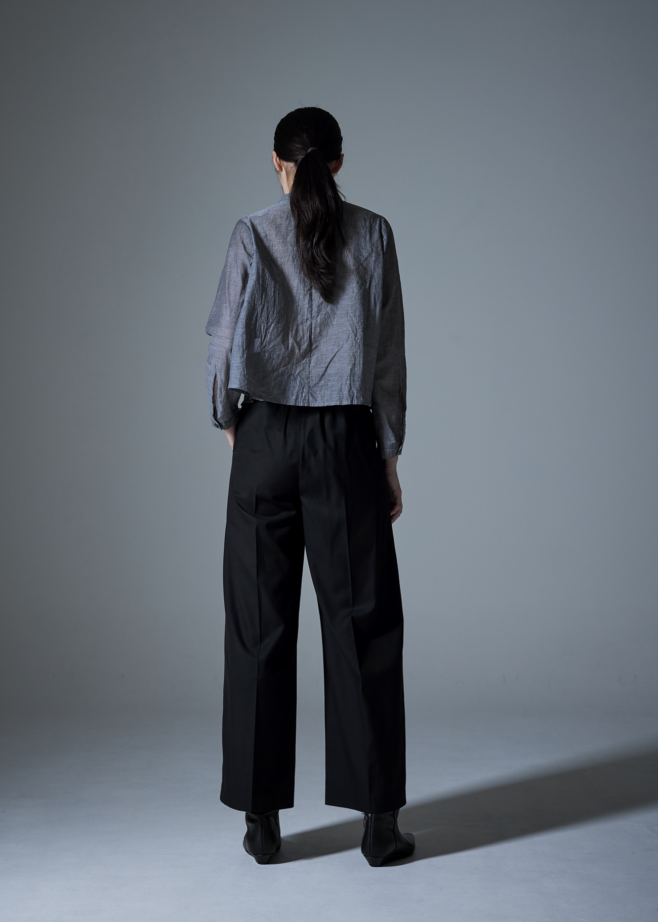 Box Pleated Pants