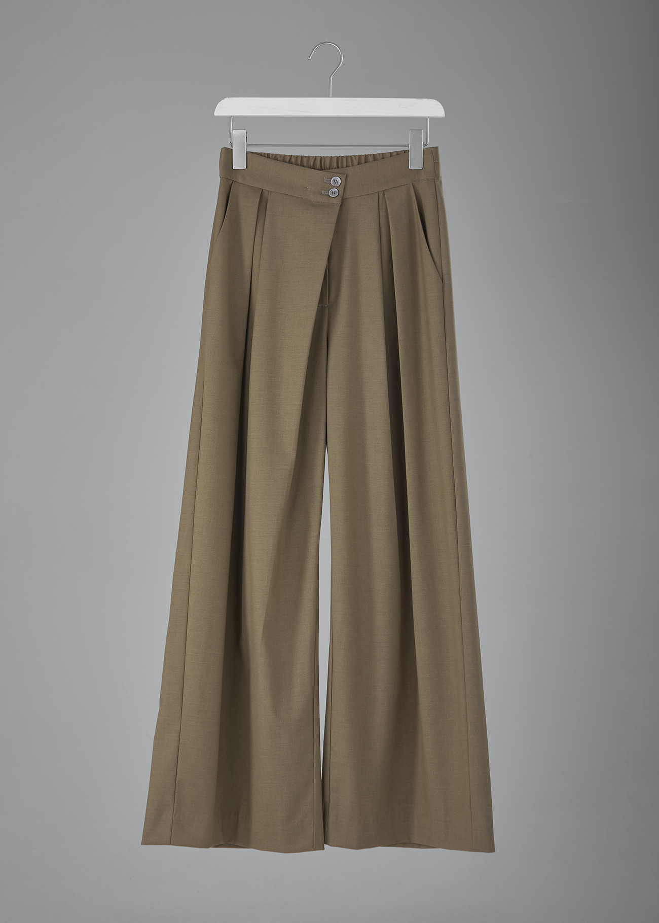 Box Pleated Pants