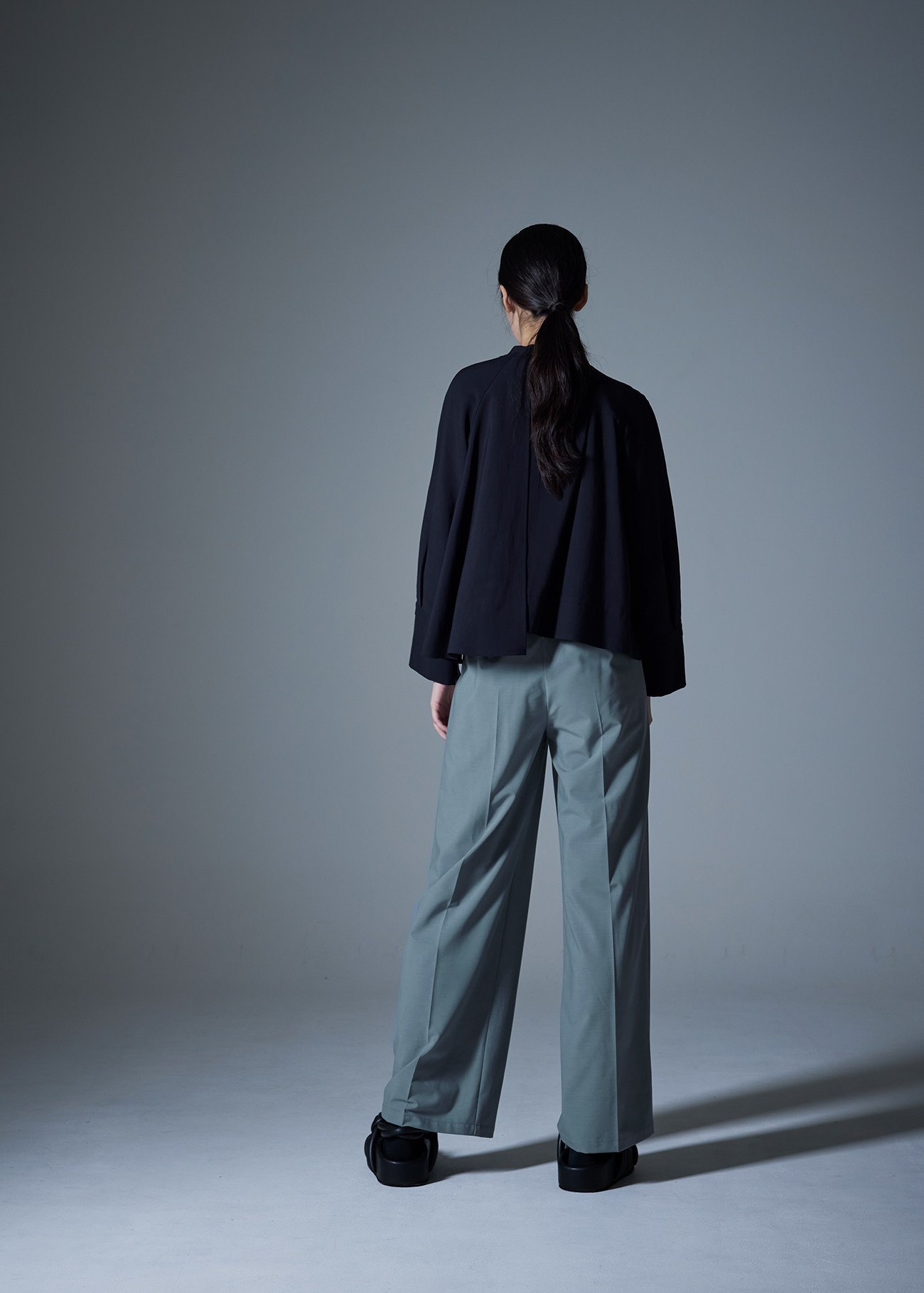 Pleated trousers