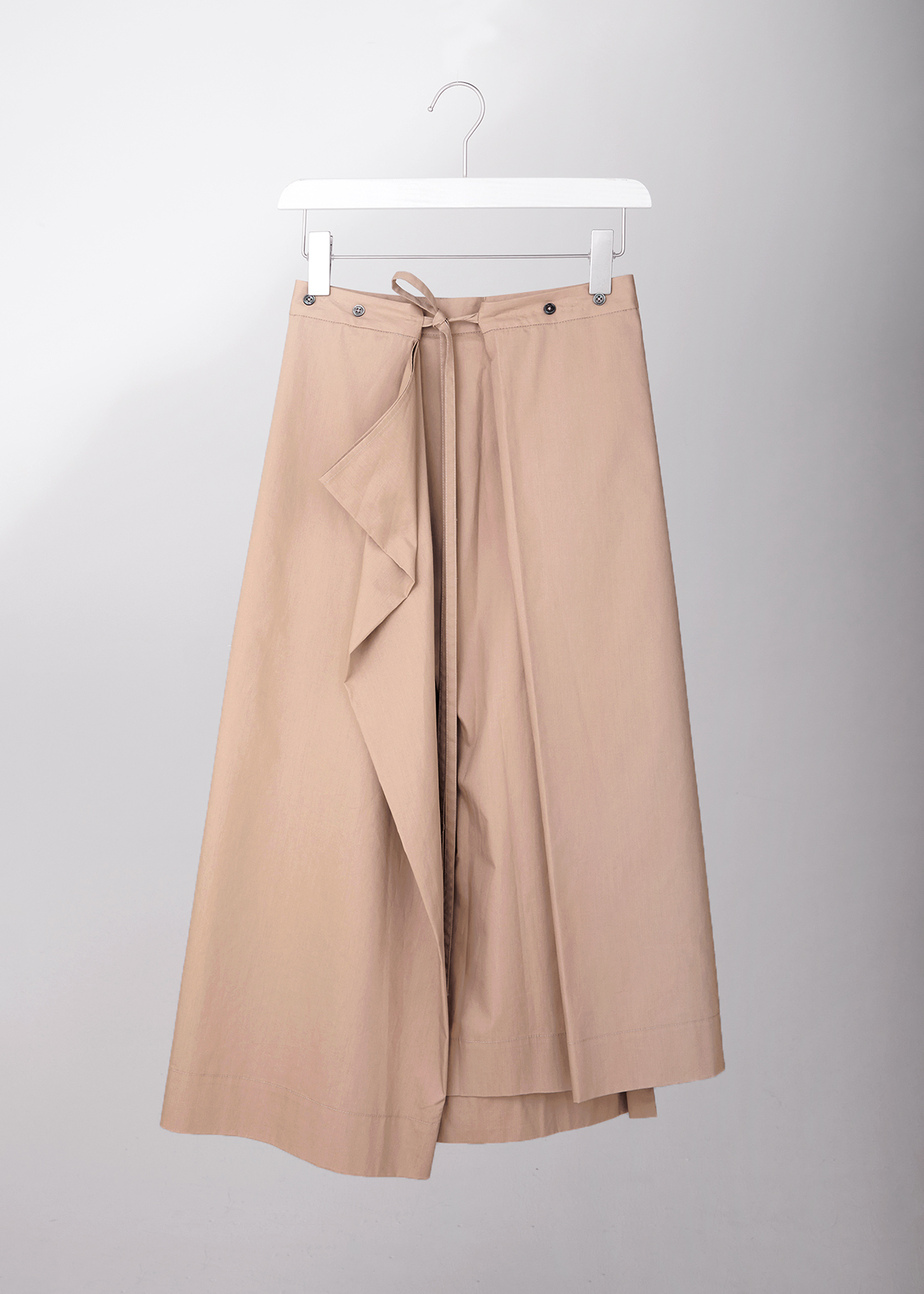 Asymmetric Wrap Skirt