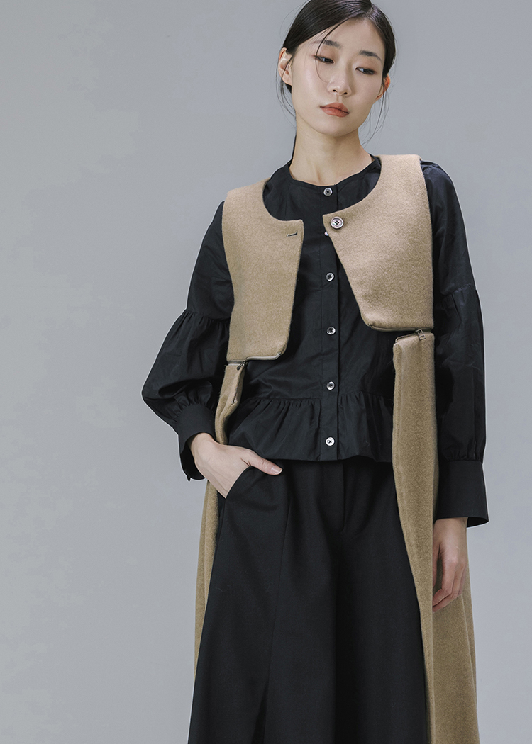 Puffer Blouse