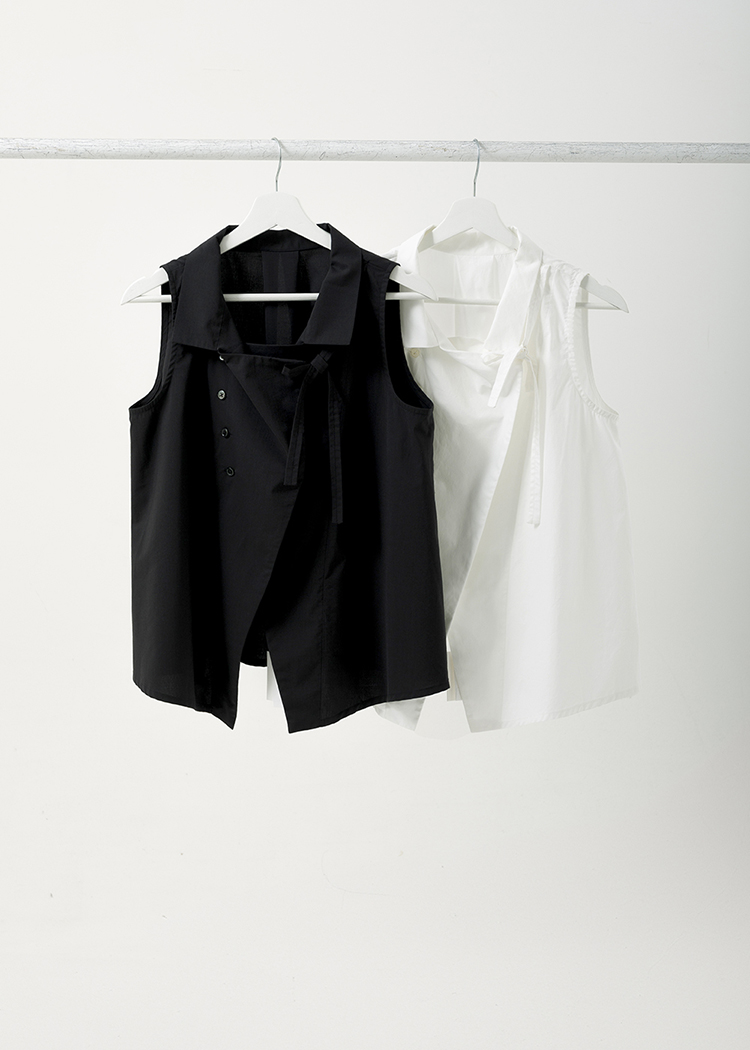 Asymmetric Sleeveless Shirt