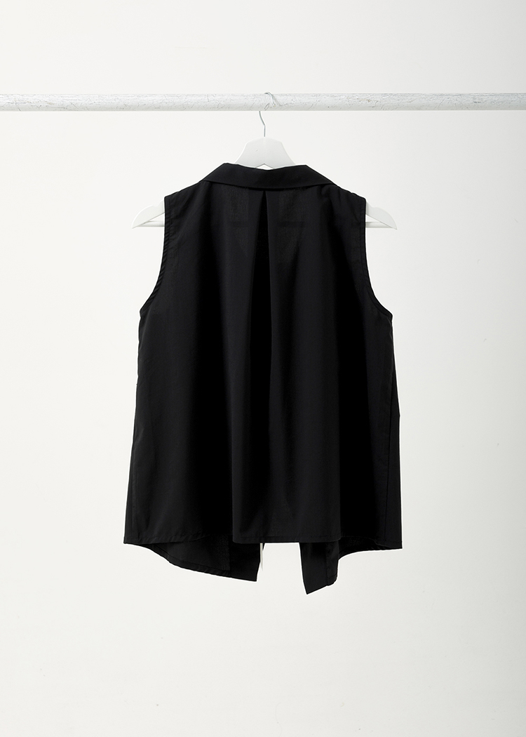 Asymmetric Sleeveless Shirt