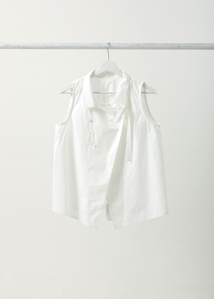 Asymmetric Sleeveless Shirt