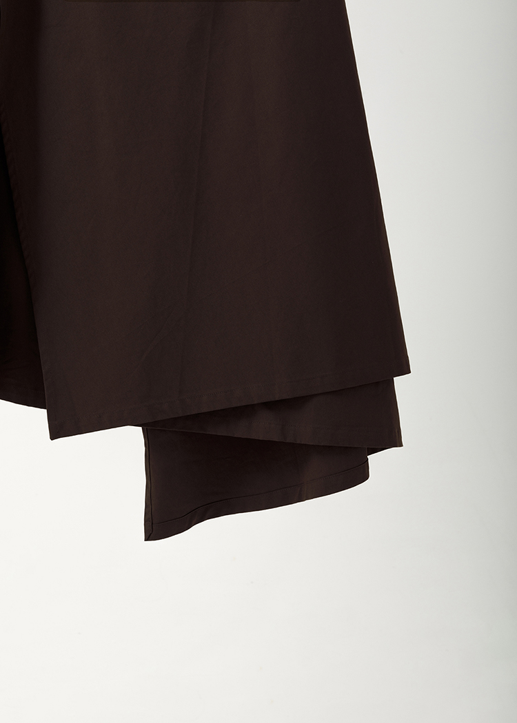 Asymmetric Wrap Skirt