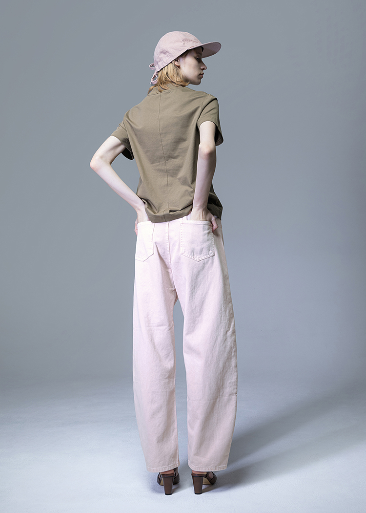 Curved Cut Pants