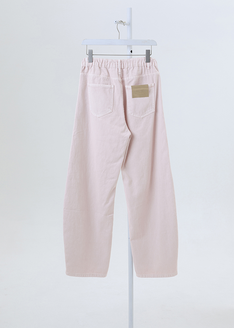 Curved Cut Pants