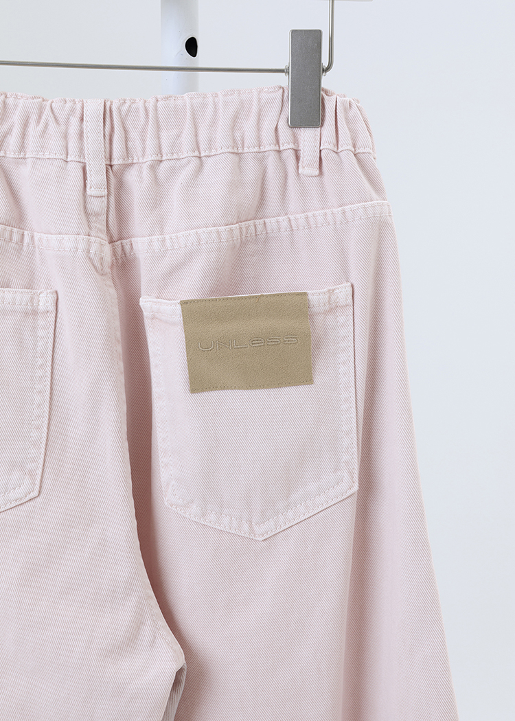 Curved Cut Pants