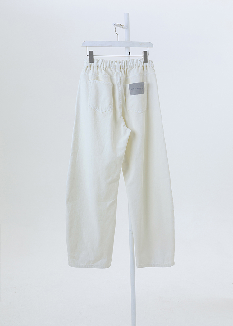 Curved Cut Pants