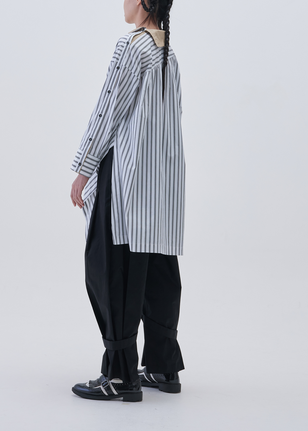 Asymmetric Hem Shirt