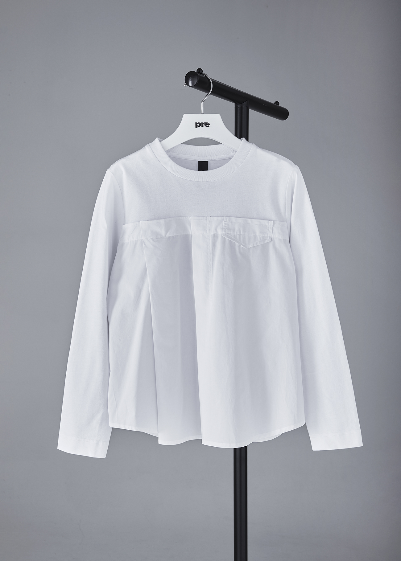 Pleated T-Shirt