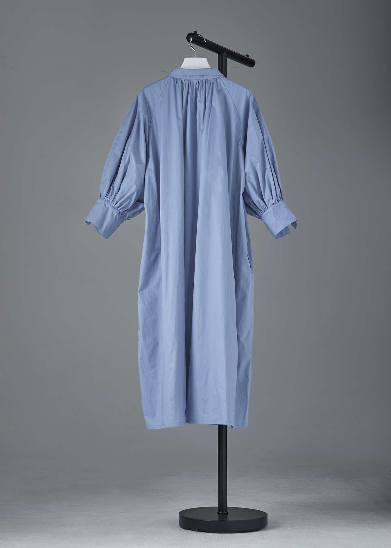 Puff Sleeve Shirt Dress