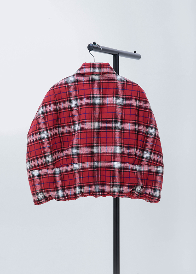 Plaid Cape