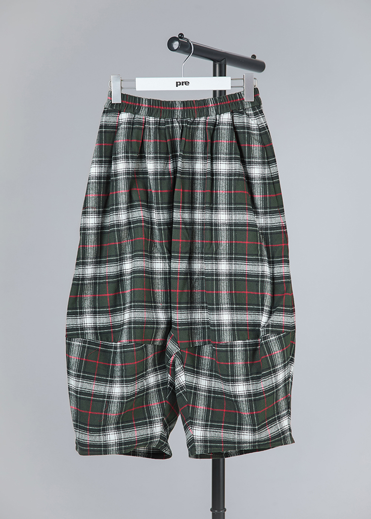 Plaid Harem Pants