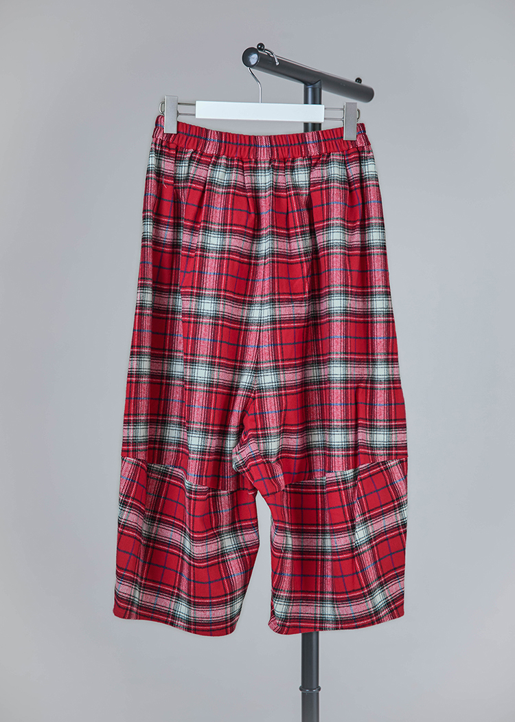 Plaid Harem Pants