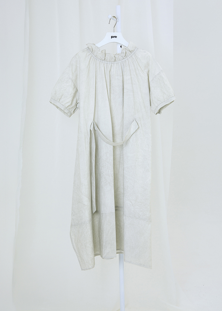 Puff Sleeves Dress