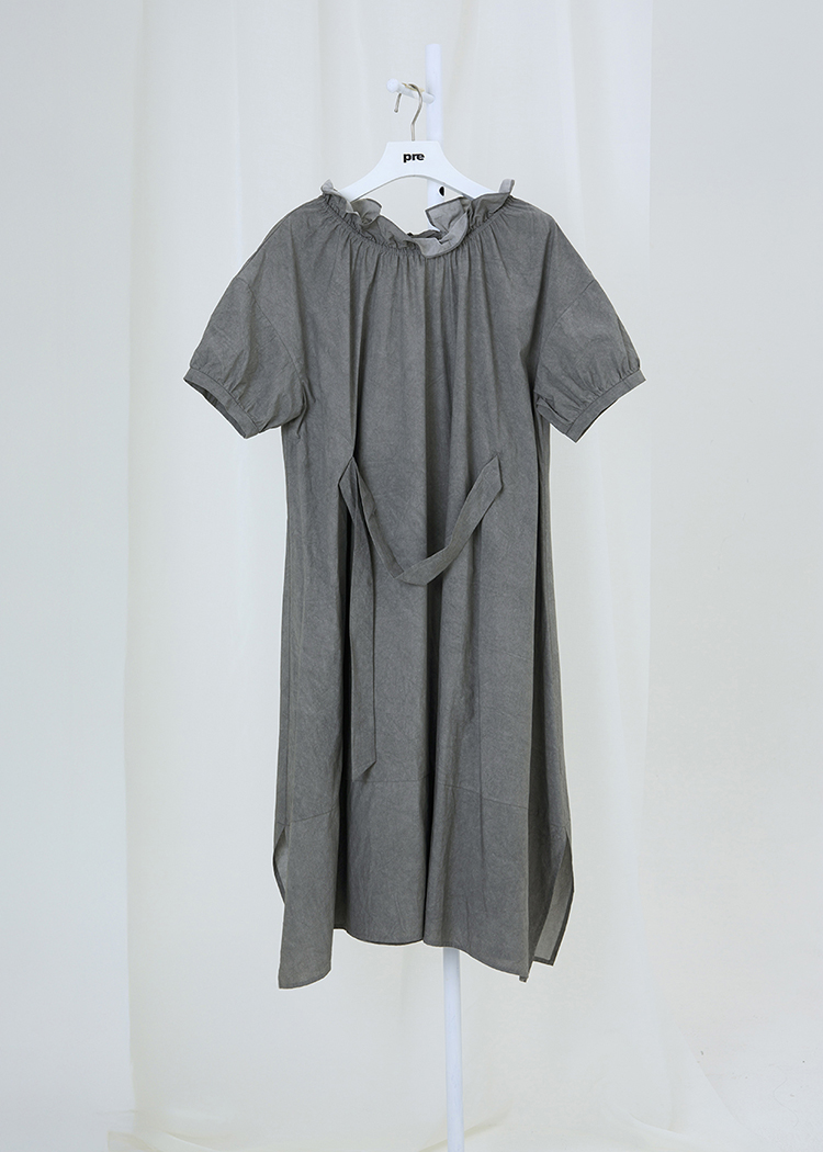 Puff Sleeves Dress