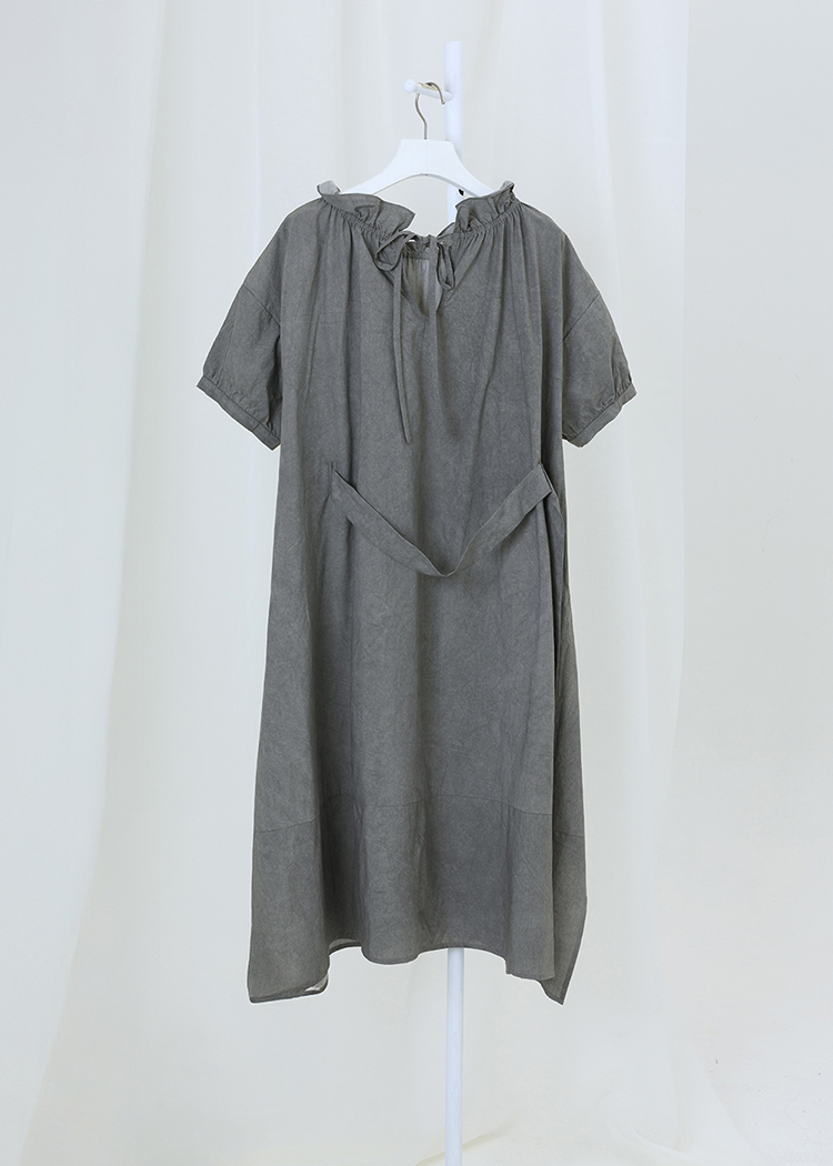 Puff Sleeves Dress