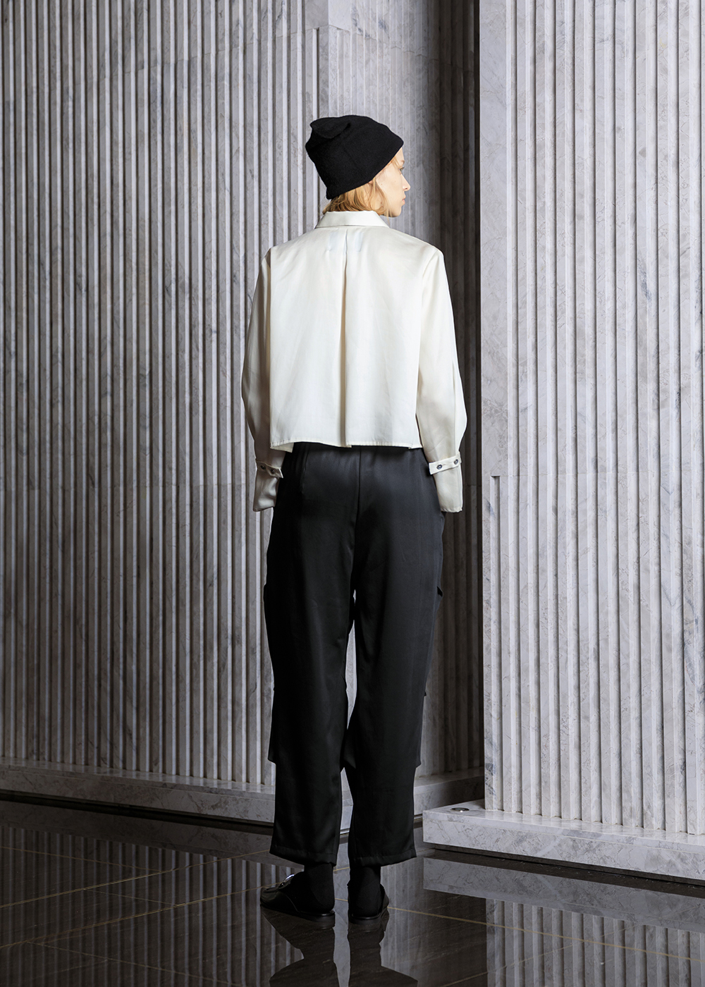 Pleated Pants