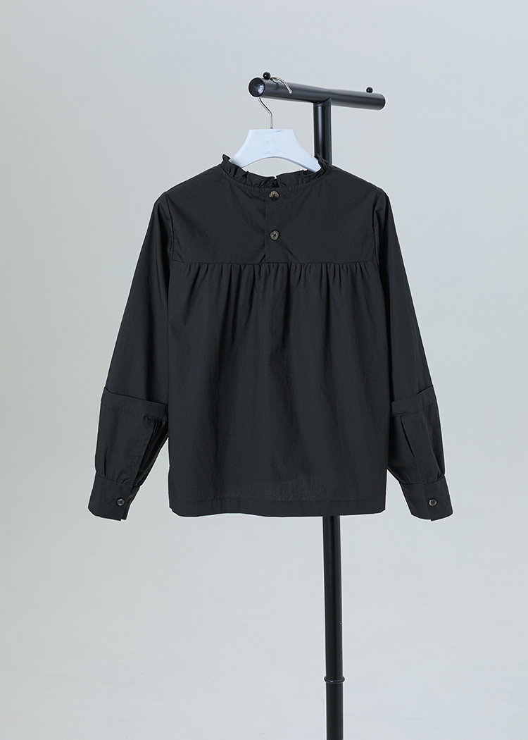 Ruffled Collar Top