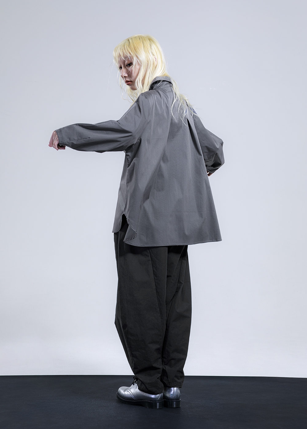 Pleated Pants