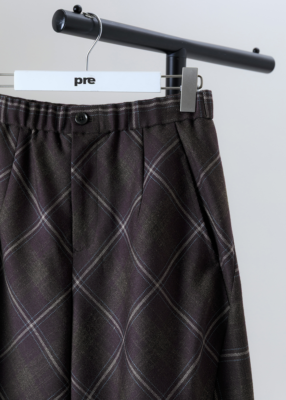 蘇格蘭斜裁立體氣球褲