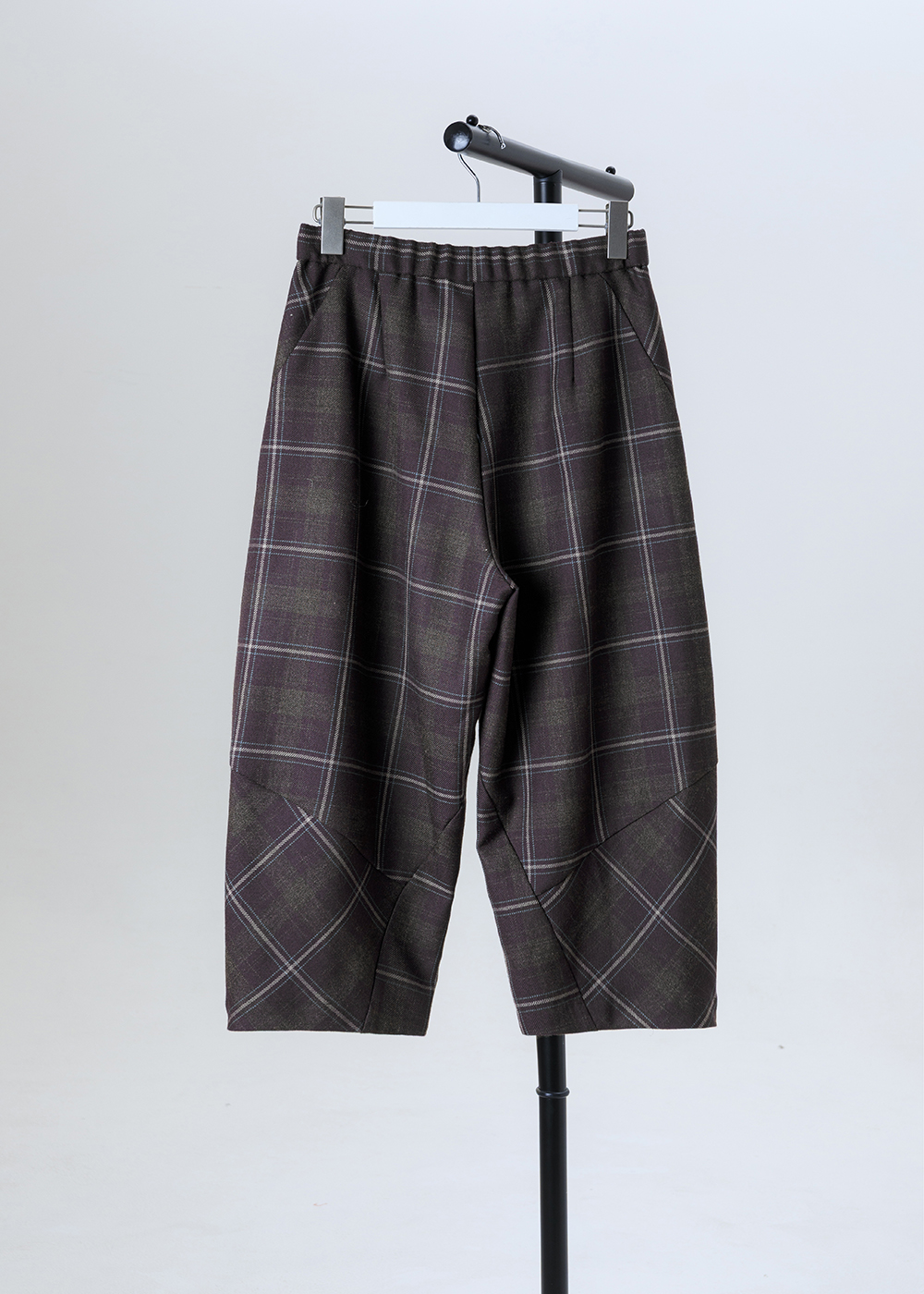 蘇格蘭斜裁立體氣球褲