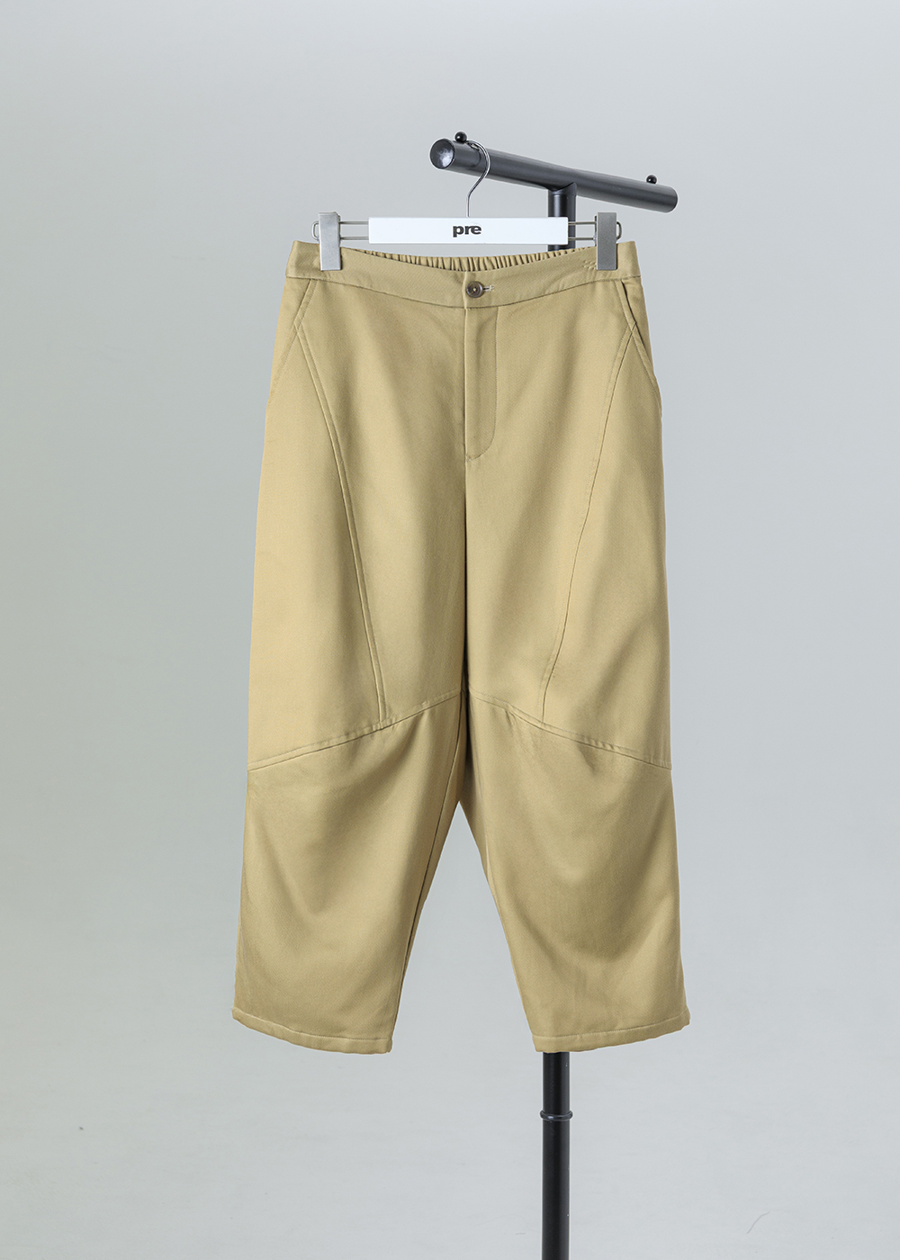 Jersey barrel leg pants