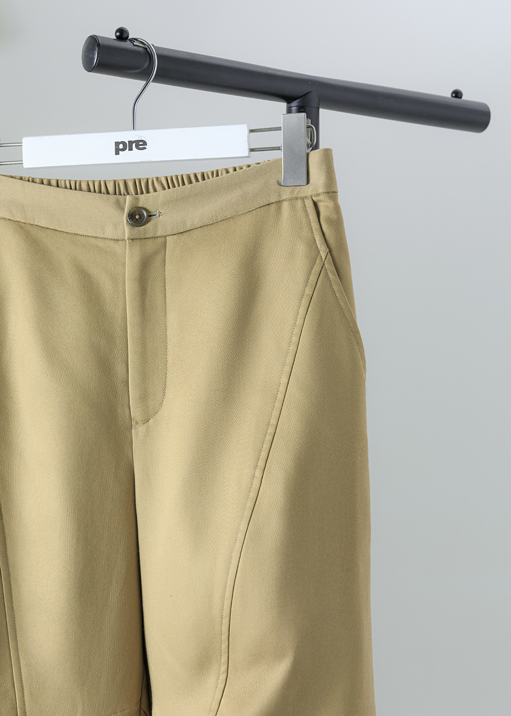 Jersey barrel leg pants