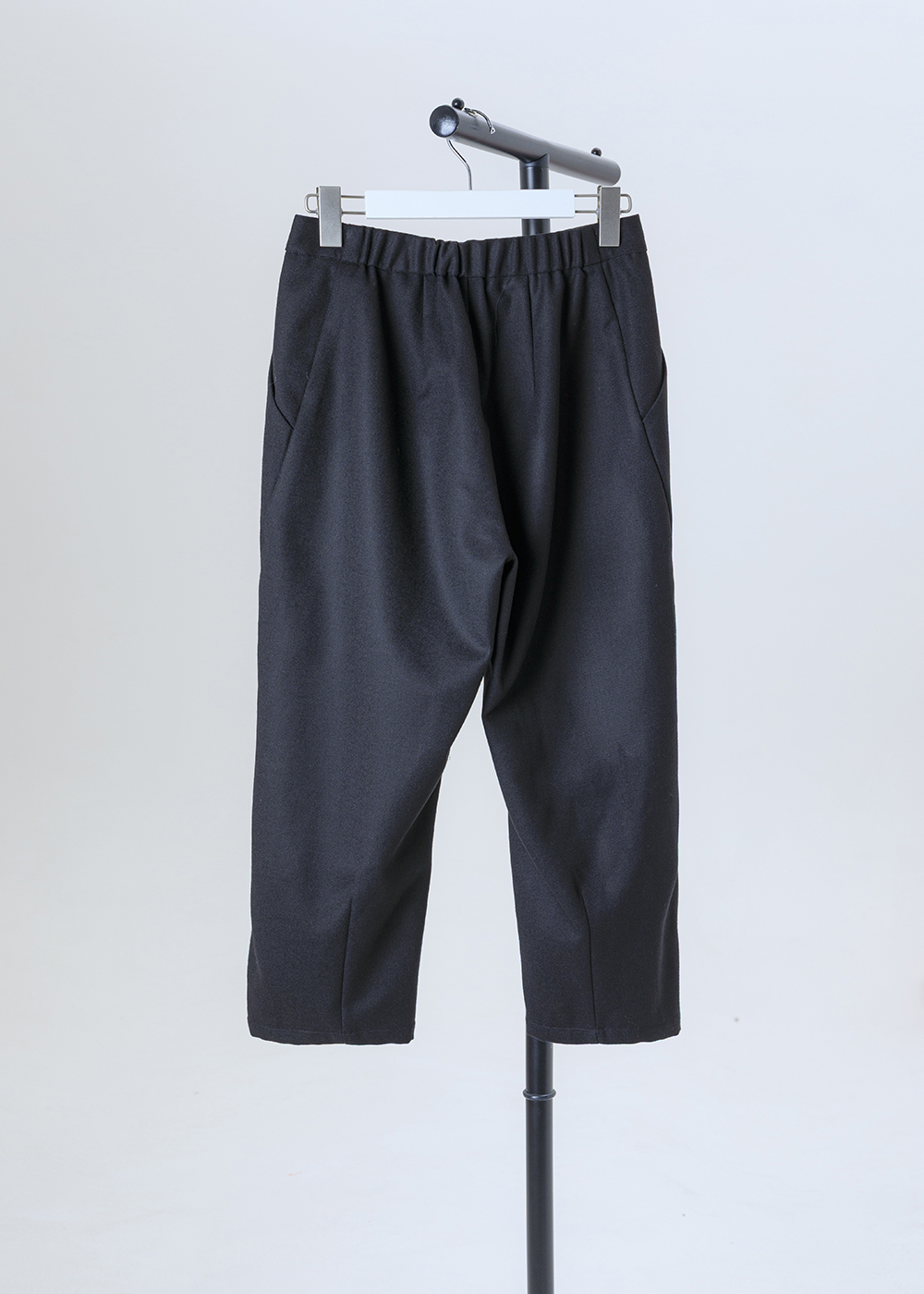 毛料修身剪裁西裝褲