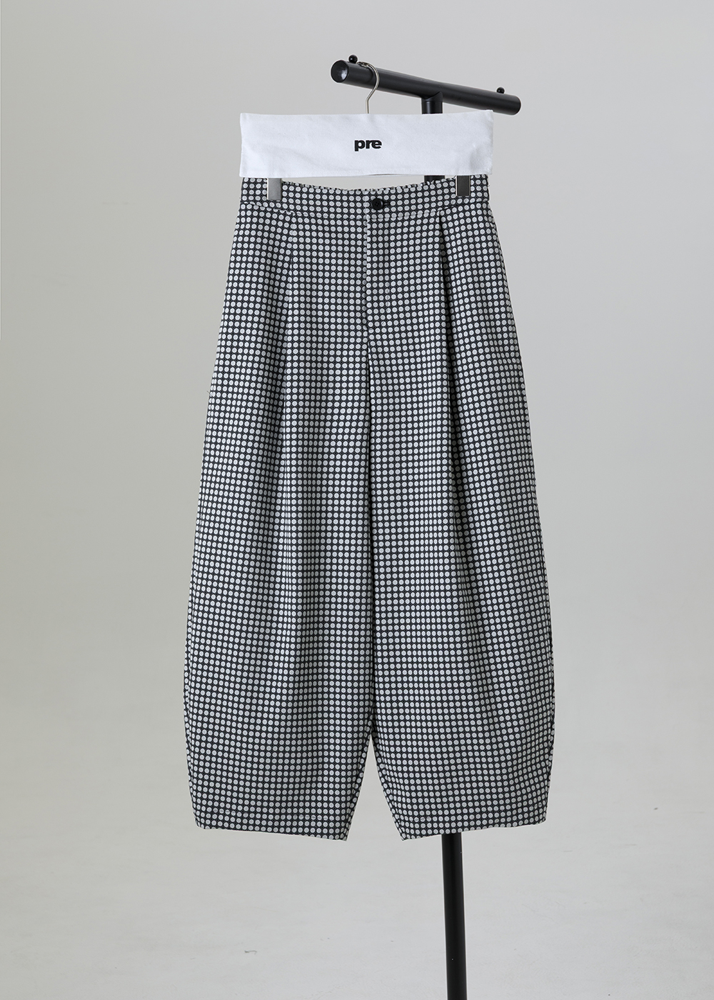 •波普原點•立體打摺繭型寬褲