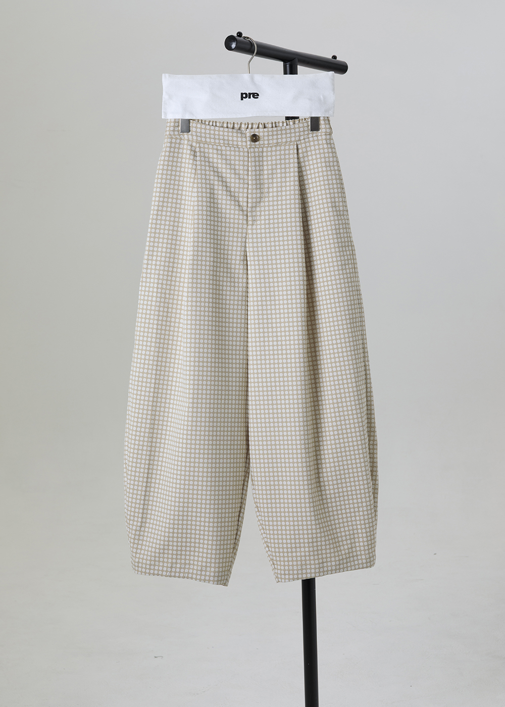 •波普原點•立體打摺繭型寬褲