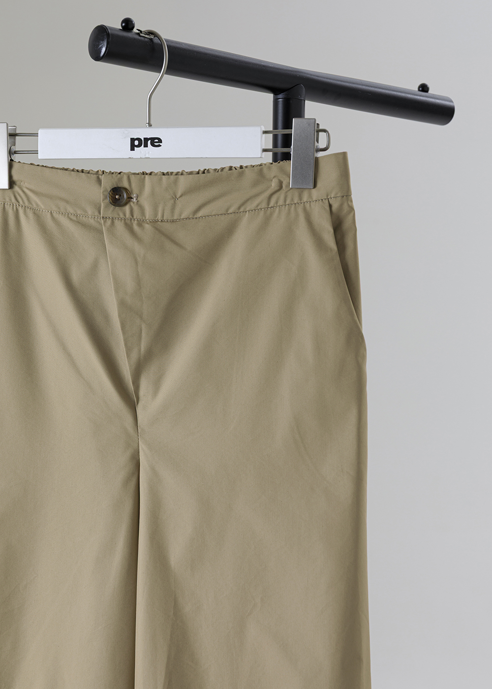 清廓A字寬版反摺褲