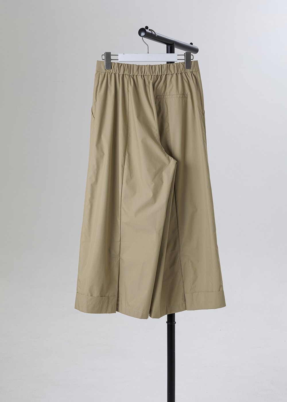 清廓A字寬版反摺褲